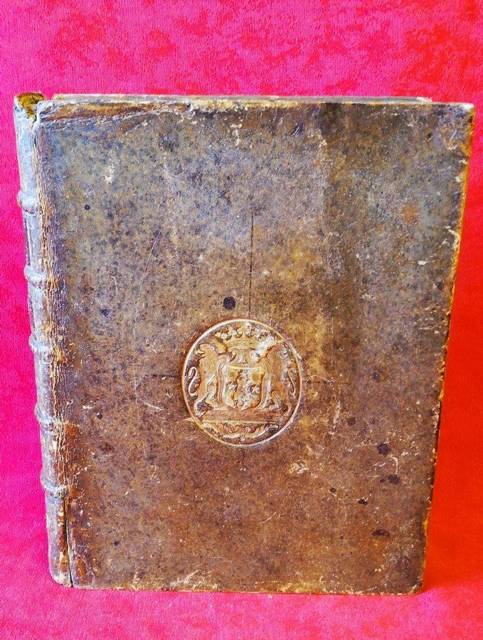 18th Century Books "coat Of Arms"-photo-3