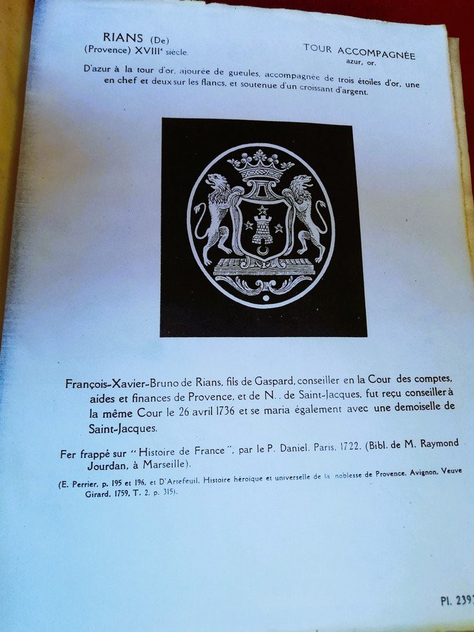 18th Century Books "coat Of Arms"-photo-4