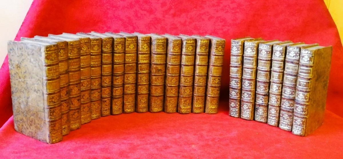 Series Of 20 18th Century Books By Buffon  
