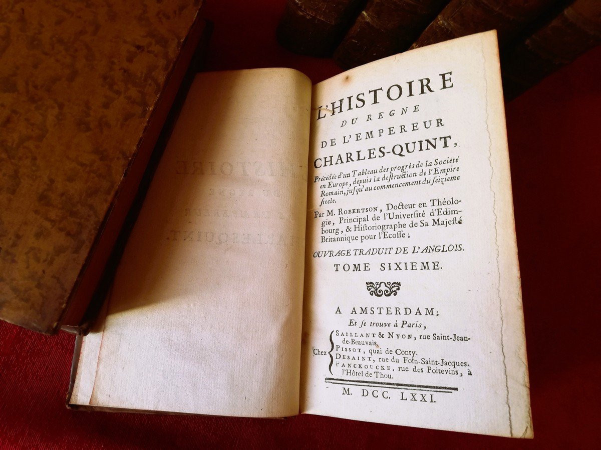 Histoire du règne de Charles-Quint  -photo-6