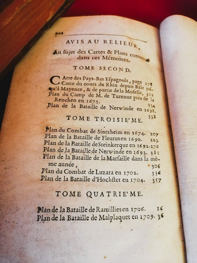 Livres quatre volumes mémoires DE FEUQUIERE   -photo-7