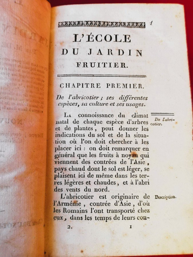 Livres deux volumes L'école du jardin fruitier -photo-6