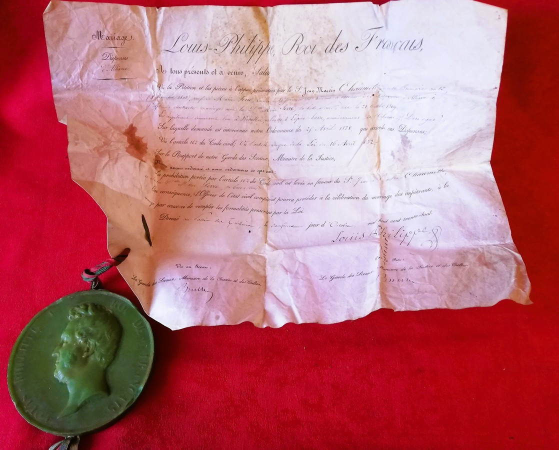 Document de 1838