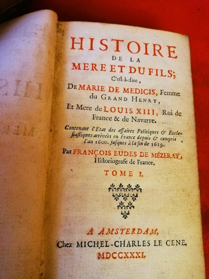 Deux volumes Histoire de Marie de Médicis  -photo-4