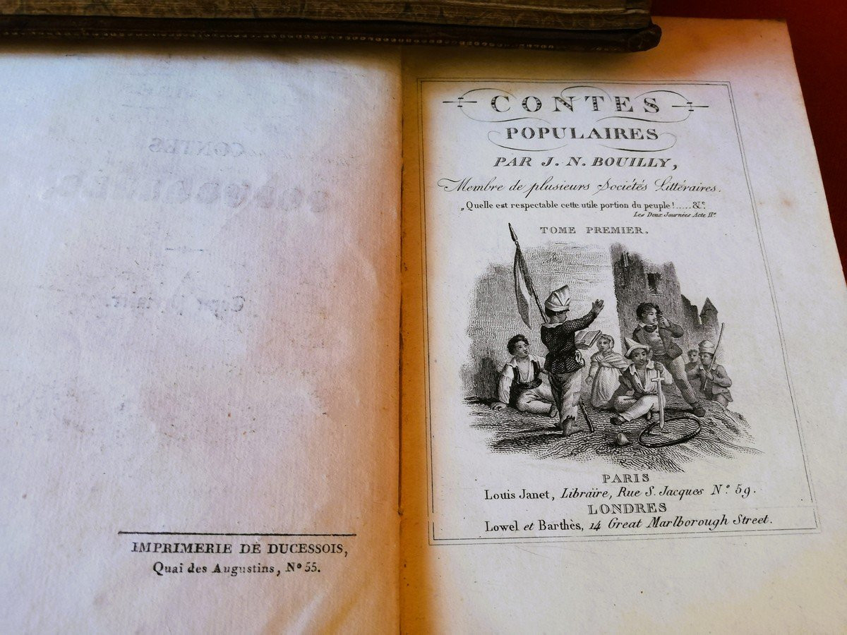 Livres les Contes Populaires en deux volumes -photo-1