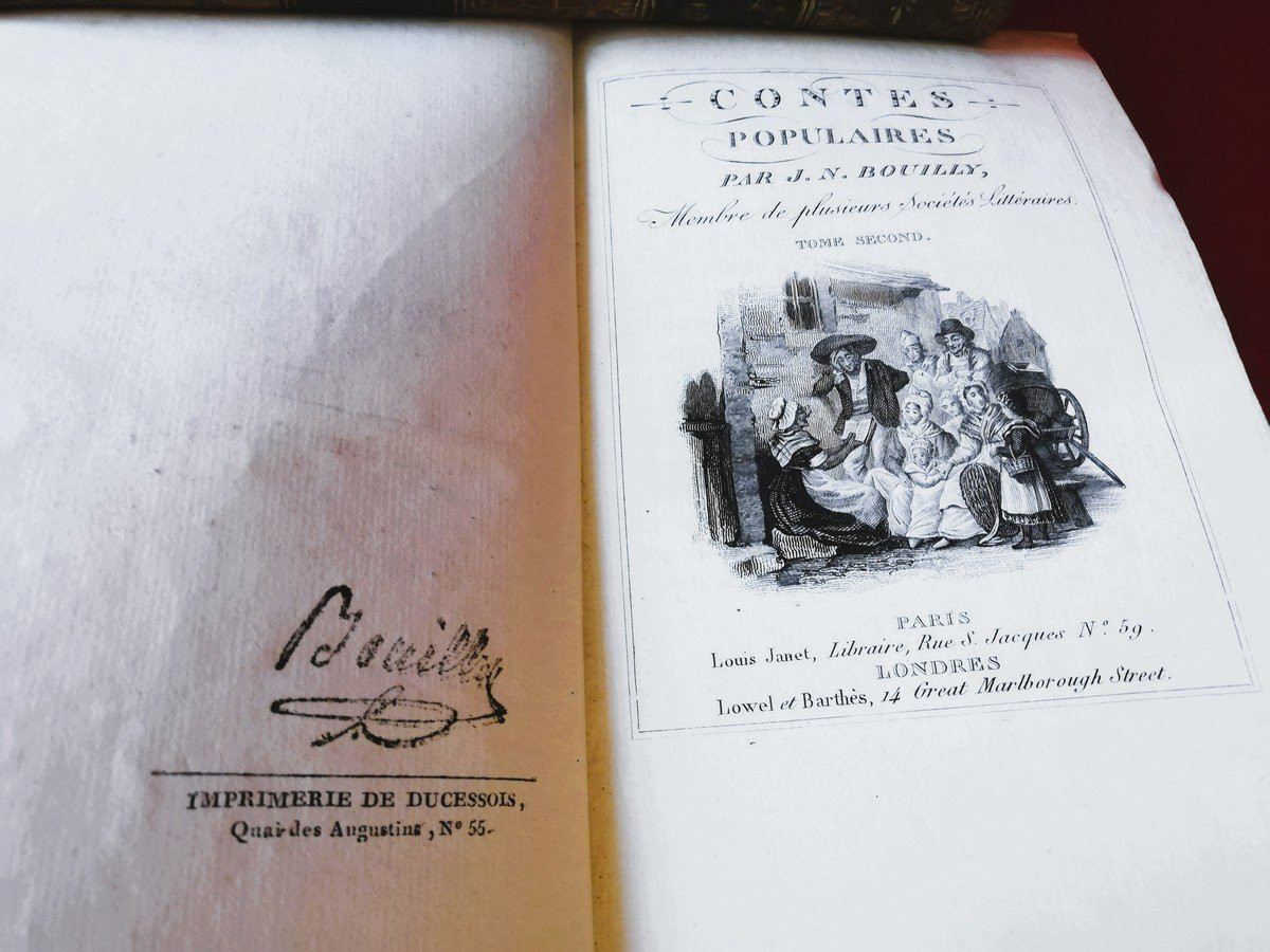 Livres les Contes Populaires en deux volumes -photo-7
