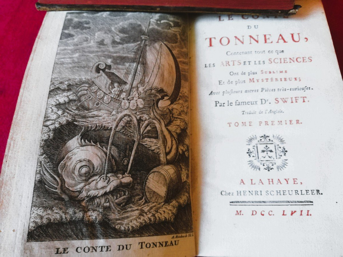 Deux livres le conte du tonneau -photo-1