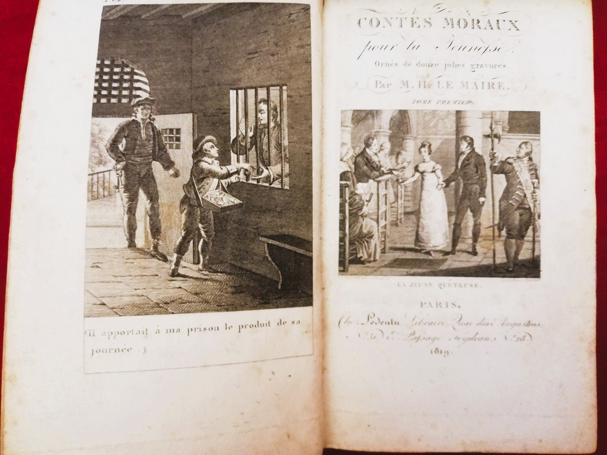 Deux livres Contes moraux pour la jeunesse -photo-4
