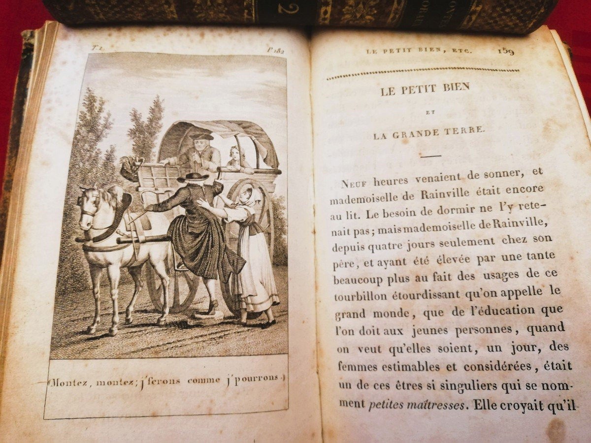 Deux livres Contes moraux pour la jeunesse -photo-2