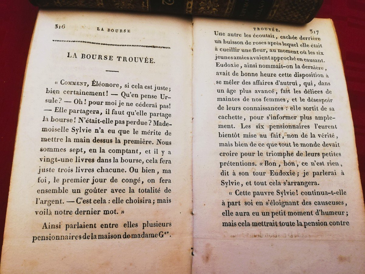 Deux livres Contes moraux pour la jeunesse -photo-3