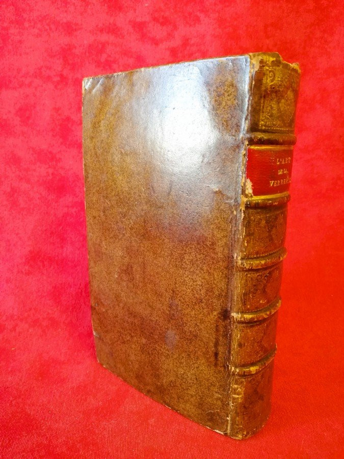 Livre fin 17ème siècle l'Art de la verrerie-photo-3