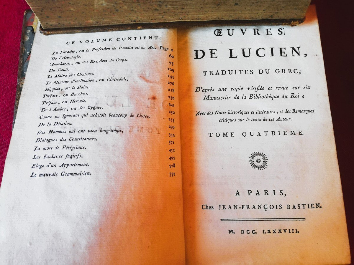 Quatre livres traduits du Grec -photo-5