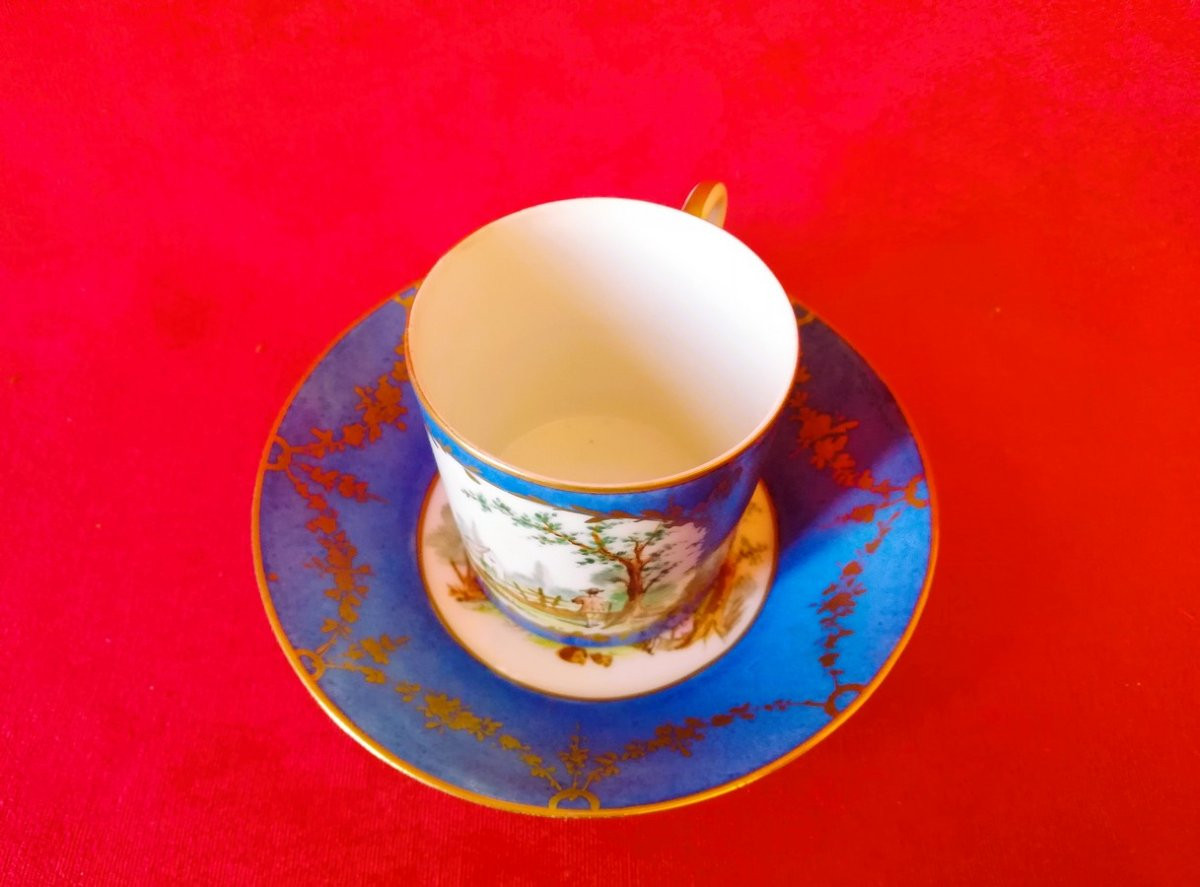 Tasse et sous tasse Sèvres -photo-4
