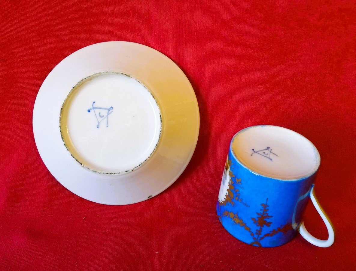 Tasse et sous tasse Sèvres -photo-1