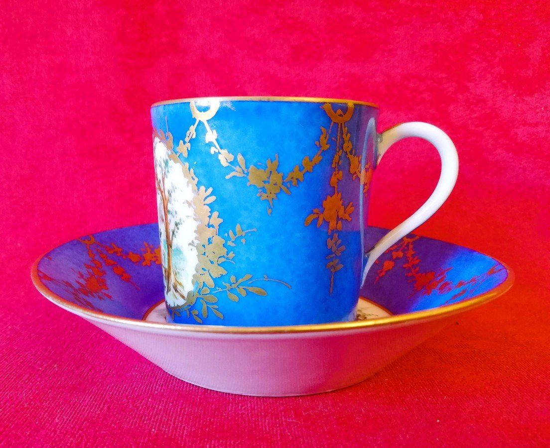 Tasse et sous tasse Sèvres -photo-6