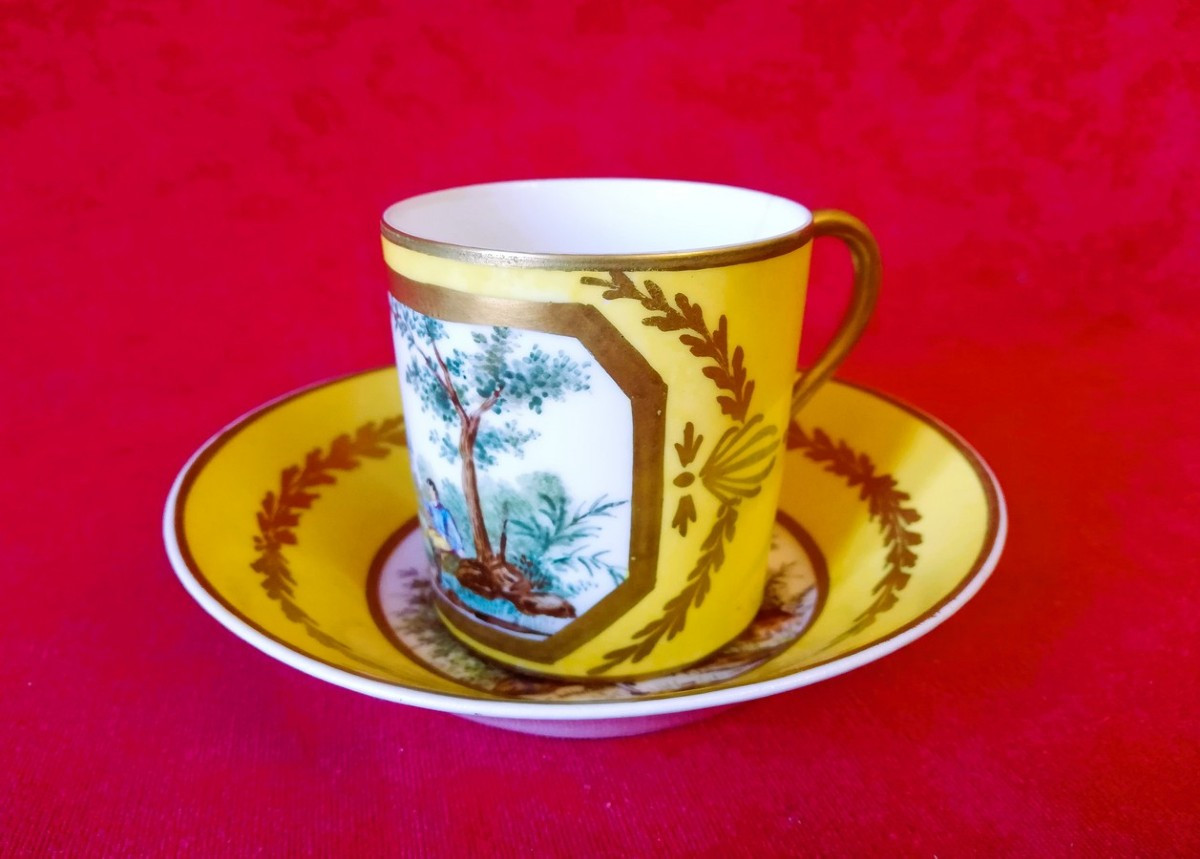 Tasse et sous tasse Sèvres 