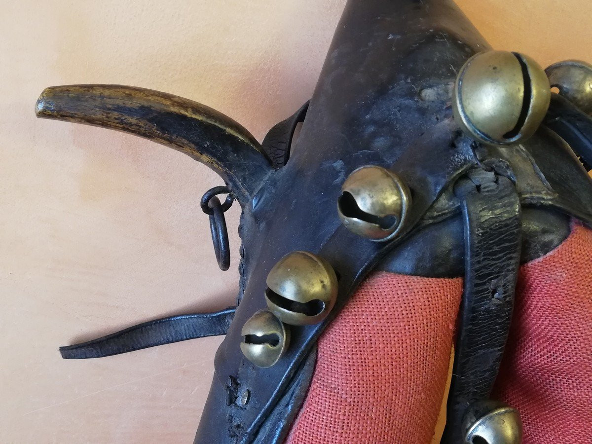 Collier de mule de muletier avec grelots -photo-3