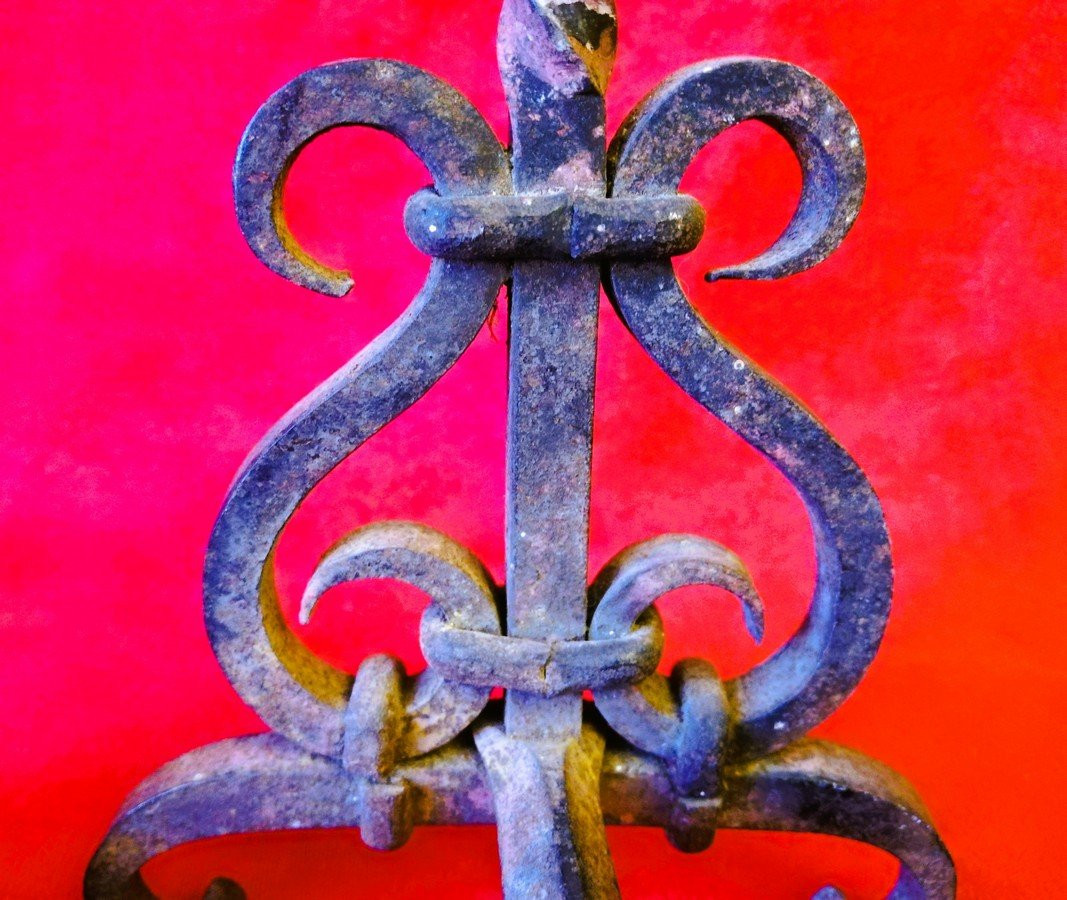 Paire de chenets de Maîtrise -photo-7