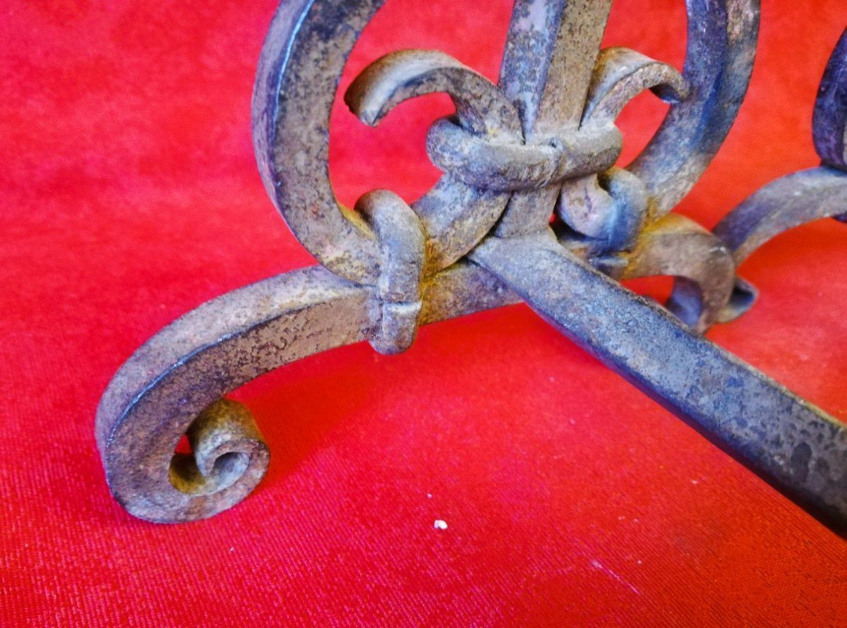 Paire de chenets de Maîtrise -photo-8