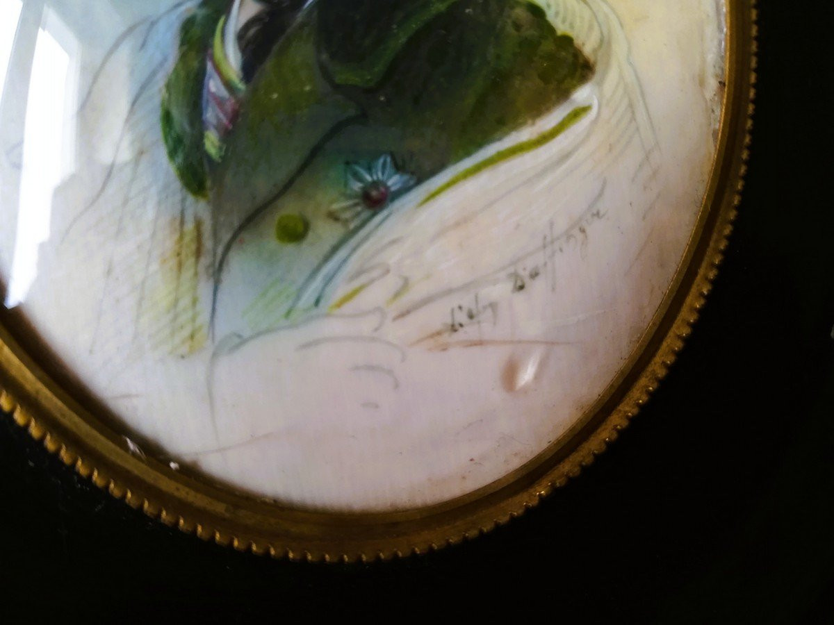 Miniature Le Roi de Rome fils de Napoléon 1er  -photo-3