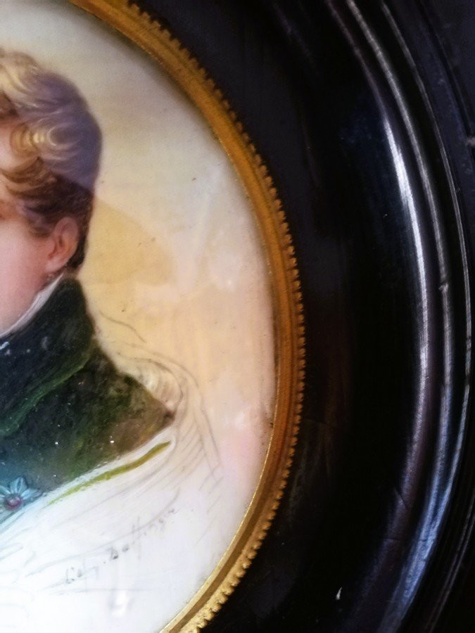 Miniature Le Roi de Rome fils de Napoléon 1er  -photo-4