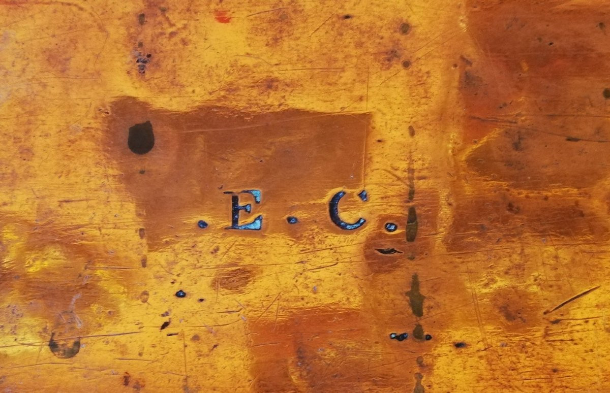 Daubière en cuivre -photo-3