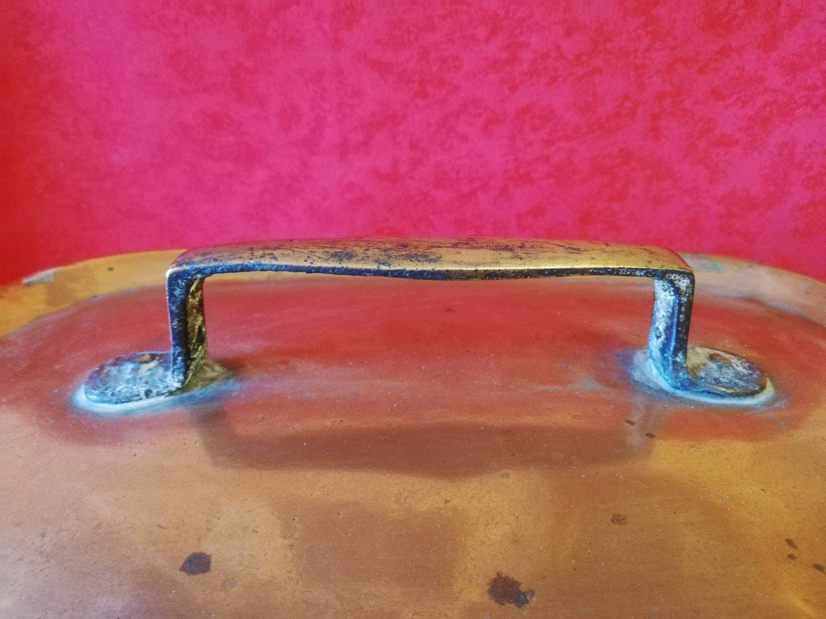 Daubière en cuivre -photo-4