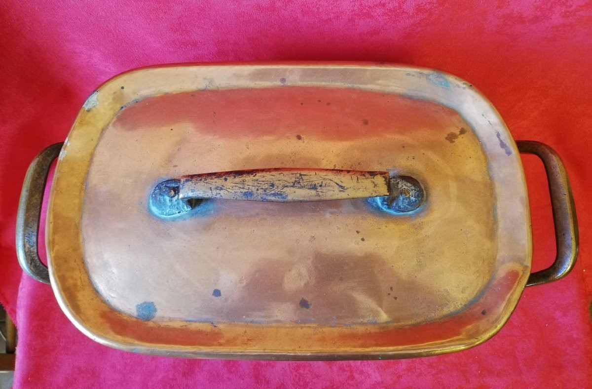 Daubière en cuivre -photo-1