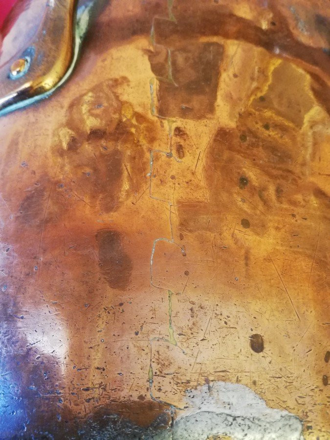 Daubière en cuivre -photo-5