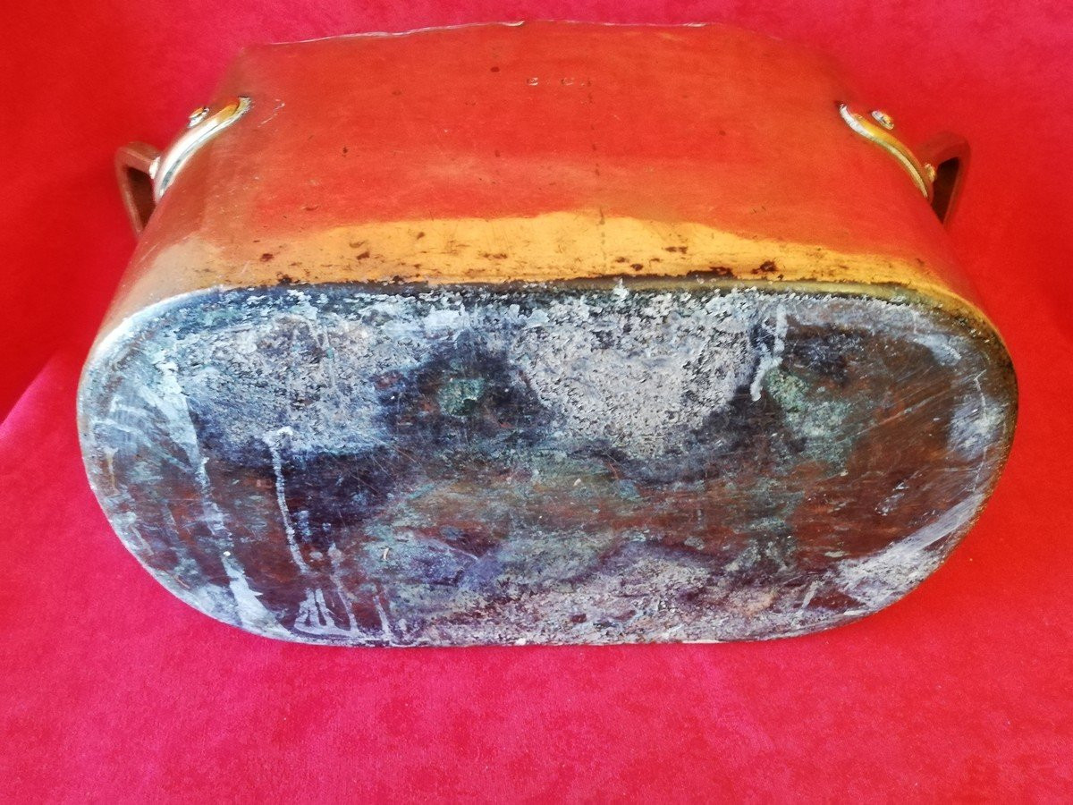 Daubière en cuivre -photo-6