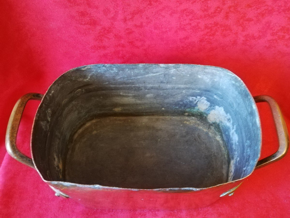 Daubière en cuivre -photo-7