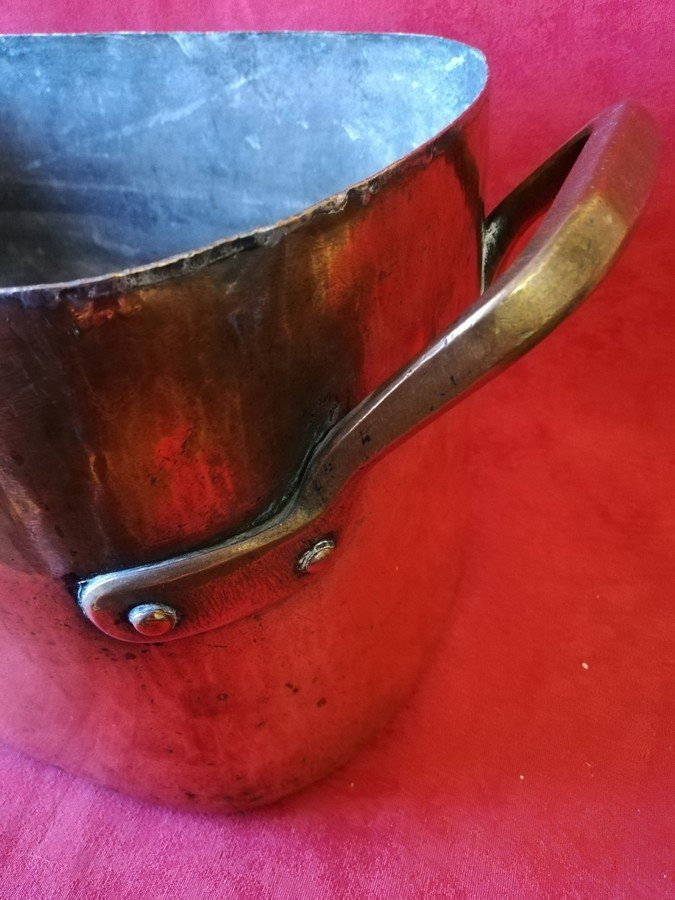 Daubière en cuivre -photo-8