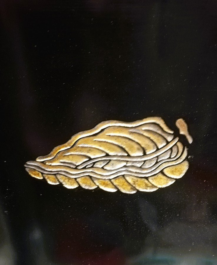 Meuble en laque noire -photo-3