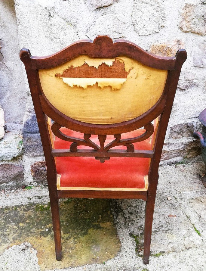 Art Nouveau Armchair-photo-4