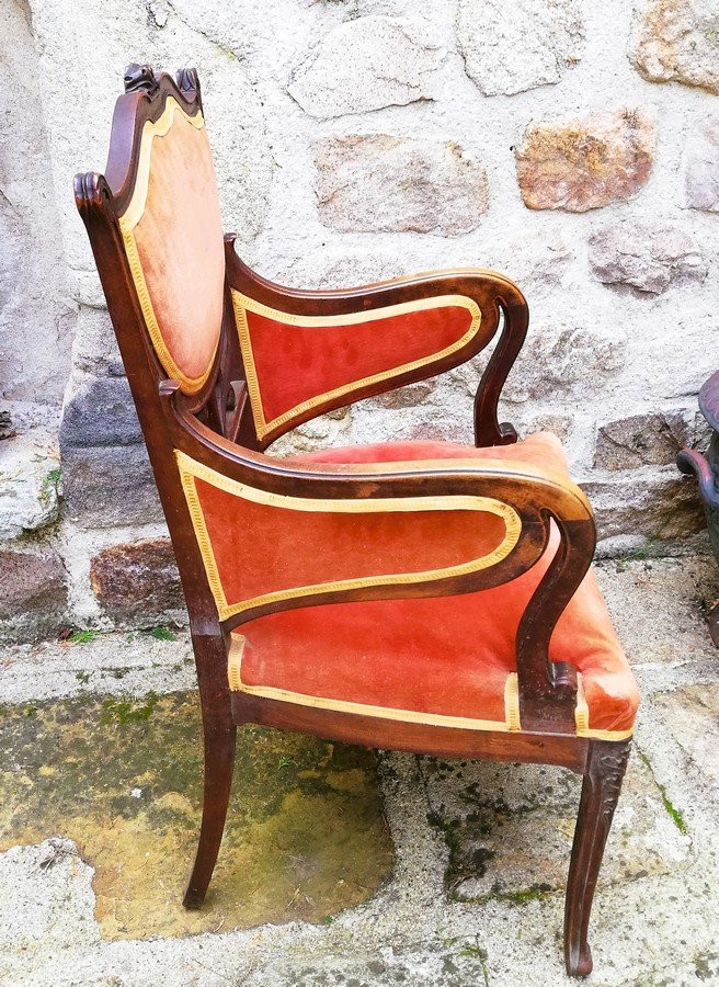Art Nouveau Armchair-photo-1