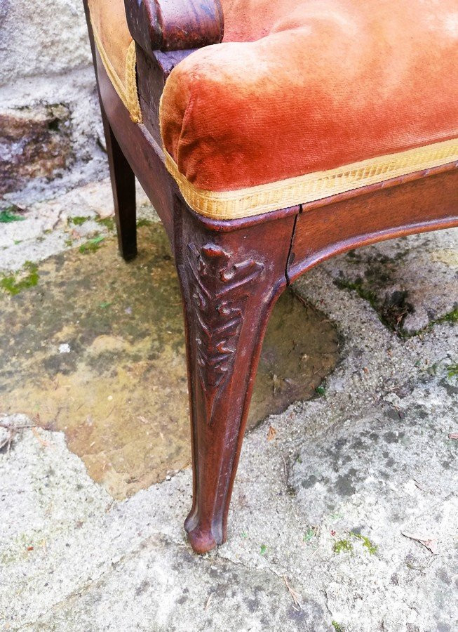 Art Nouveau Armchair-photo-4