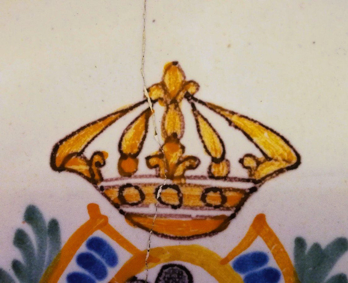 Nevers Plate, Late 18th Century-photo-3