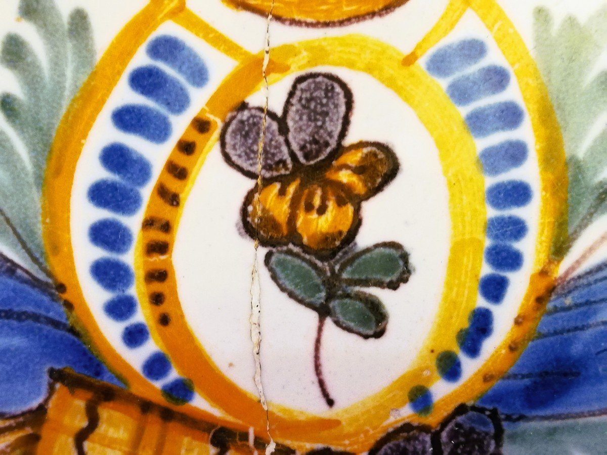 Nevers Plate, Late 18th Century-photo-4