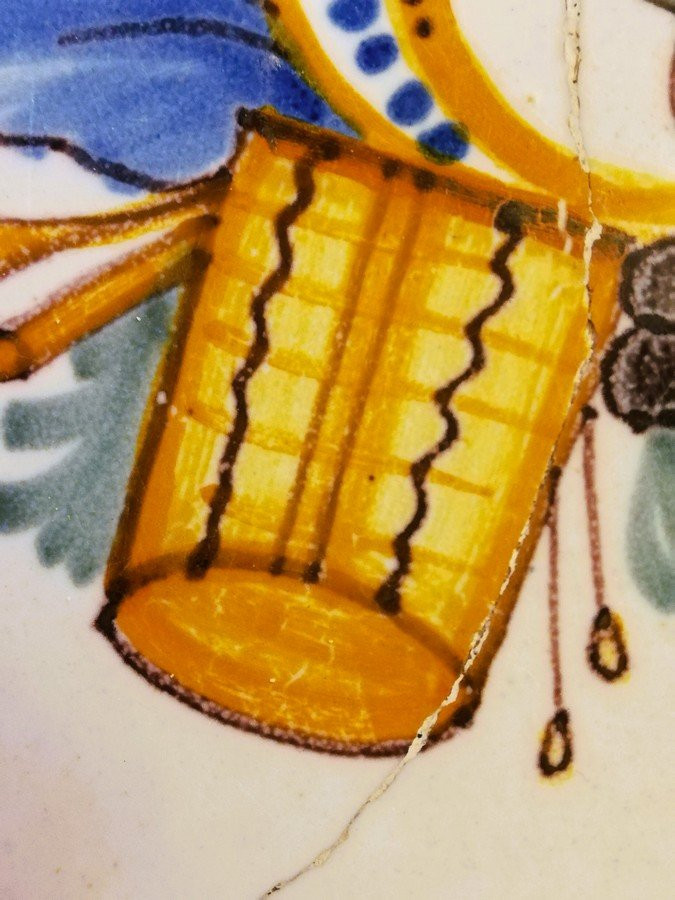 Nevers Plate, Late 18th Century-photo-2