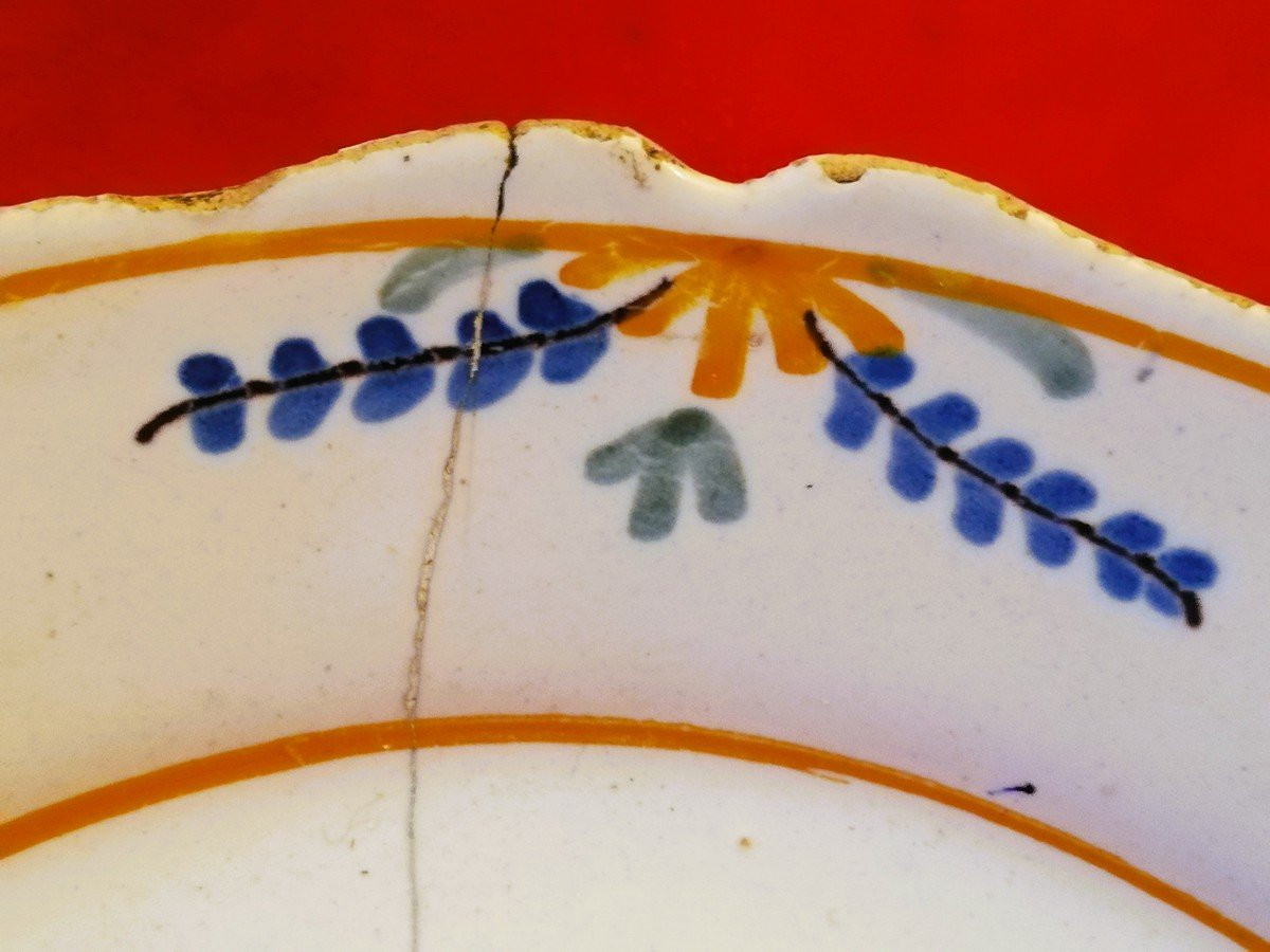 Nevers Plate, Late 18th Century-photo-6