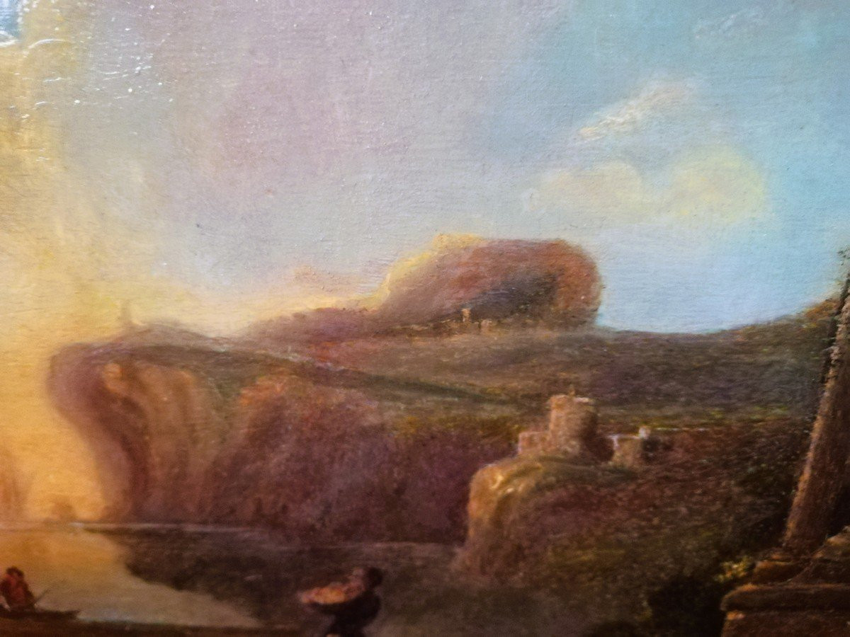 Oil On Panel, 18th Century -photo-4