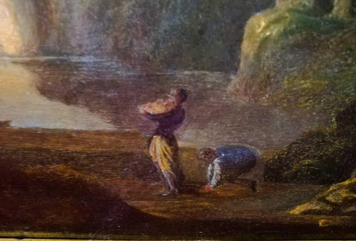 Oil On Panel, 18th Century -photo-1