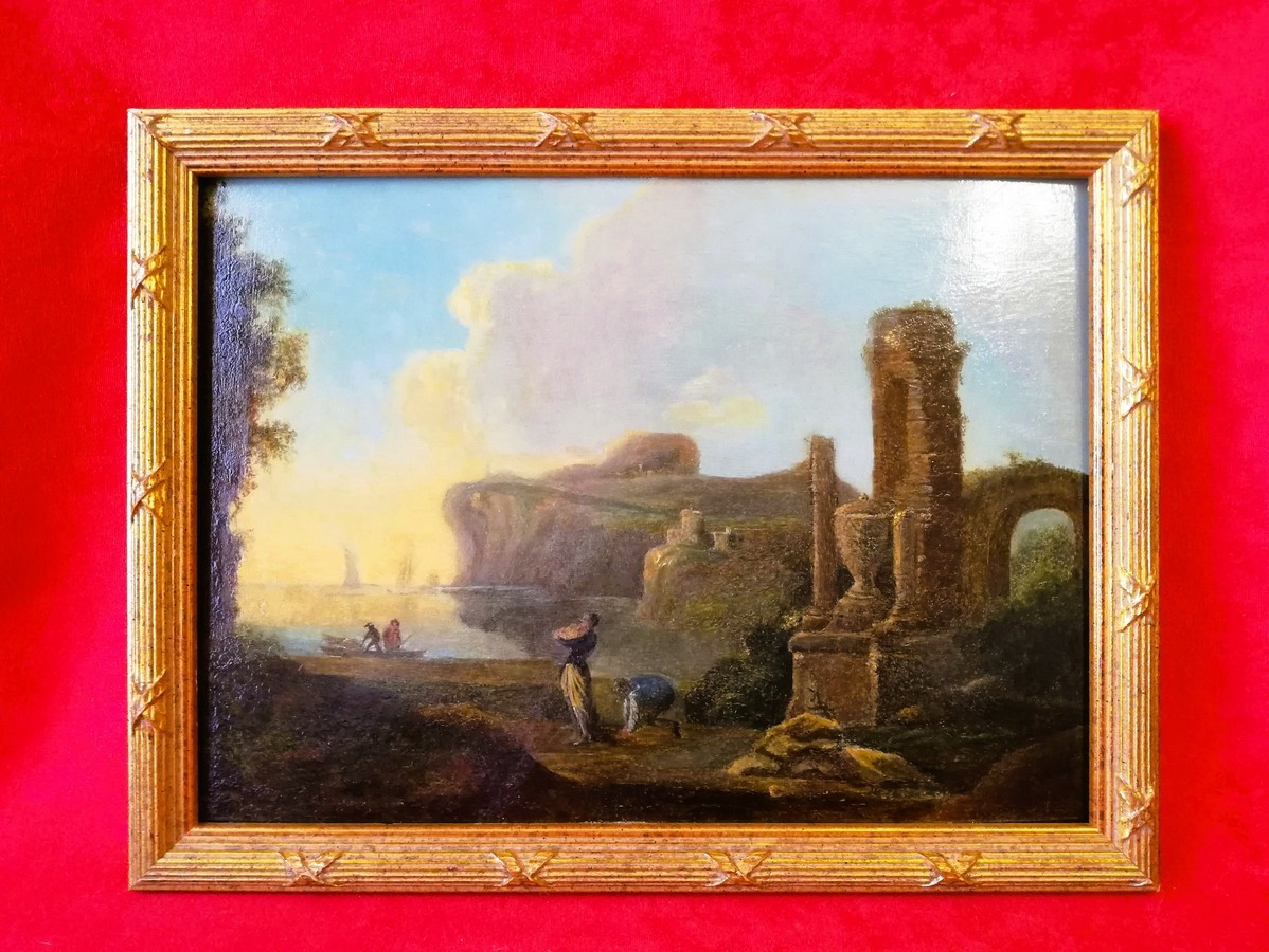 Oil On Panel, 18th Century 