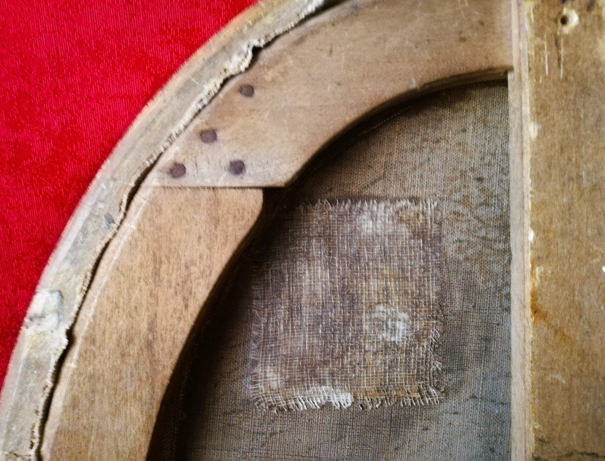 Portrait huile sur toile d'un jeune enfant -photo-4