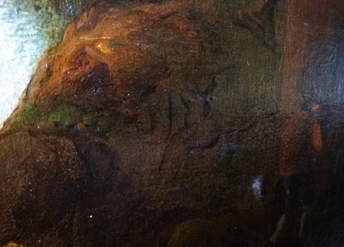 Oil On Canvas, Framed  -photo-6