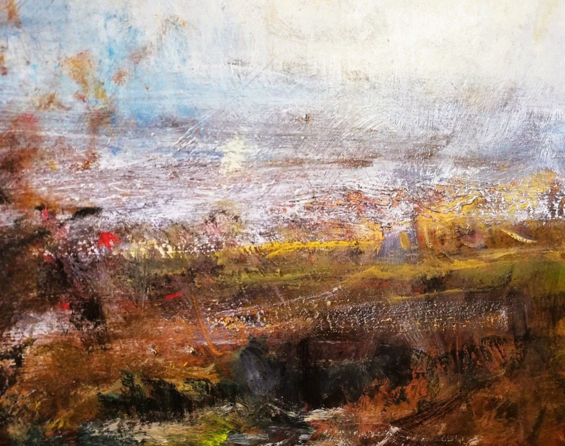 Huile sur isorel signée COWEZ-photo-2