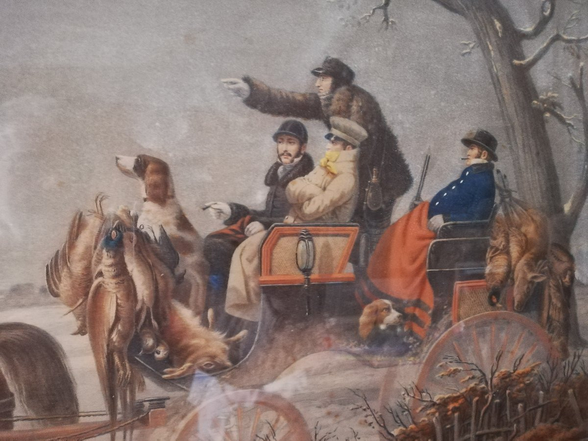 Suite de gravures Anglaises -photo-2