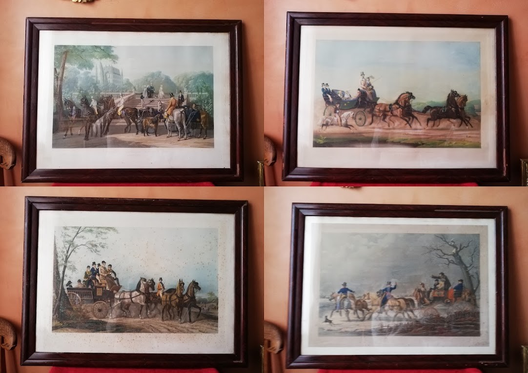 Suite de gravures Anglaises 