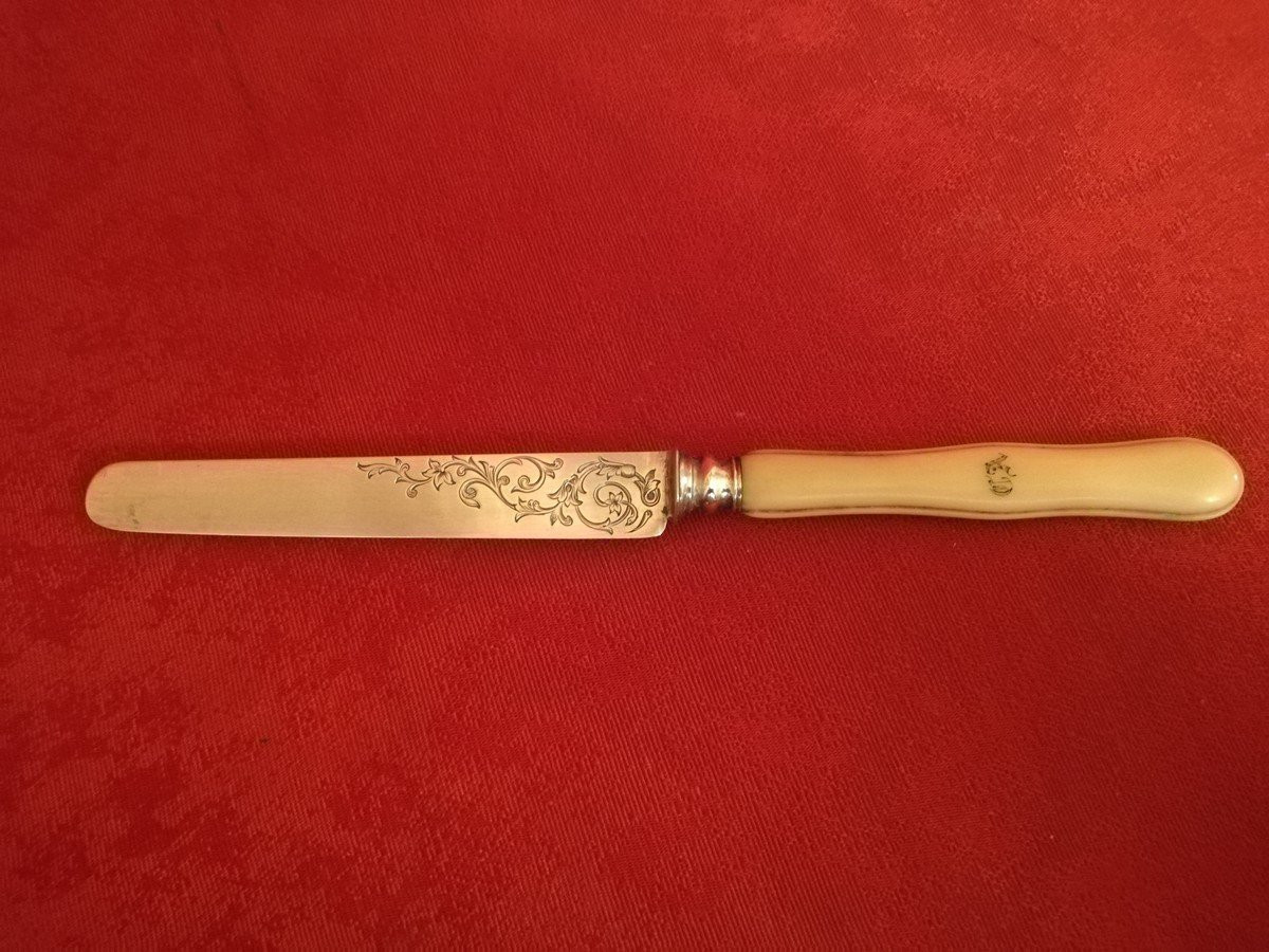 Six couteaux argent -photo-3