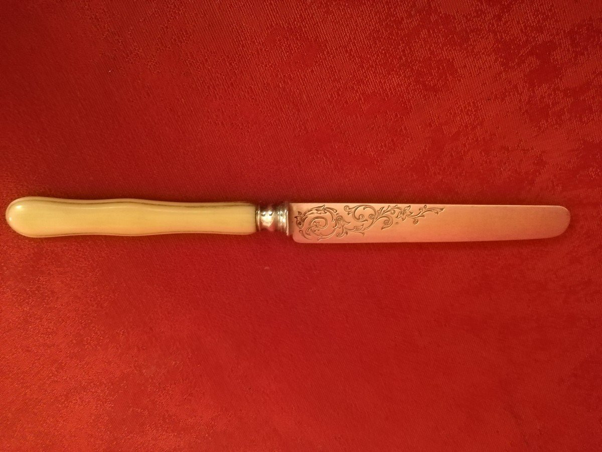 Six couteaux argent -photo-4